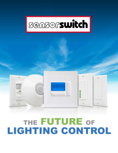 Sensor Switch Catalog