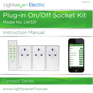 Plug-in On/O Socket Kit