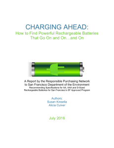Charging Ahead: How to Find Powerful Rechargeable Batteries that