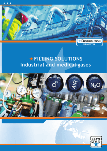 FILLING SOLUTIONS Industrial and medical gases