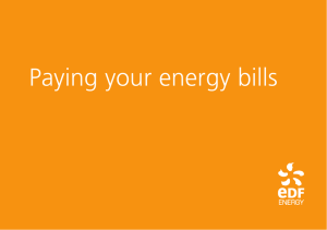 Paying your energy bills
