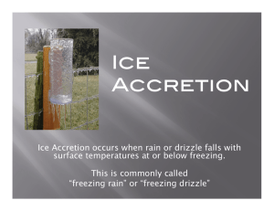 Ice Accretion