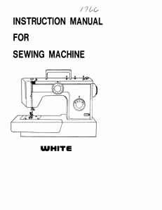 SEWING MACHINE FOR