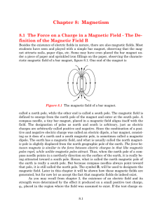 Chapter 8: Magnetism - Farmingdale State College