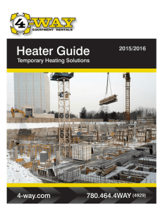 our New Heater Guide - 4