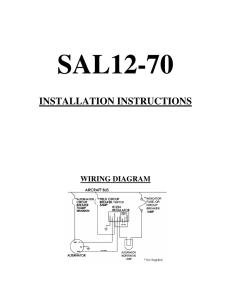 installation instructions - Plane