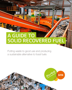 A guide to solid recovered fuel
