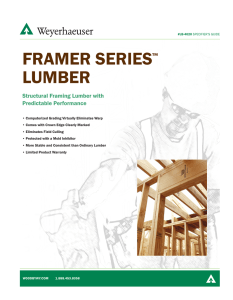 framer series™ lumber