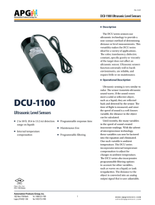 DCU-1100 - Automation Products Group