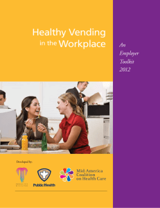 Healthy Vending in the Workplace - Mid