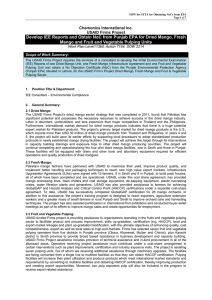 Develop IEE Reports and Obtain NoC from Punjab EPA for Dried