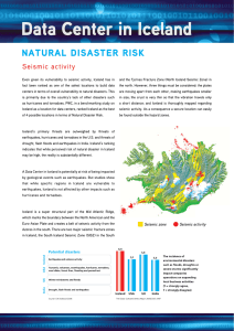 natural disaster risk