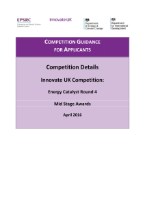 Energy Catalyst round 4 mid-stage awards