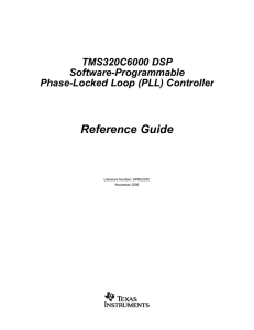 TMS320C6000 DSP Software-Programmable Phase