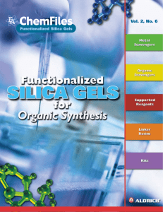 Functionalized Silica Gels - Sigma