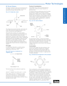 Motor Technologies - Motion Control Systems