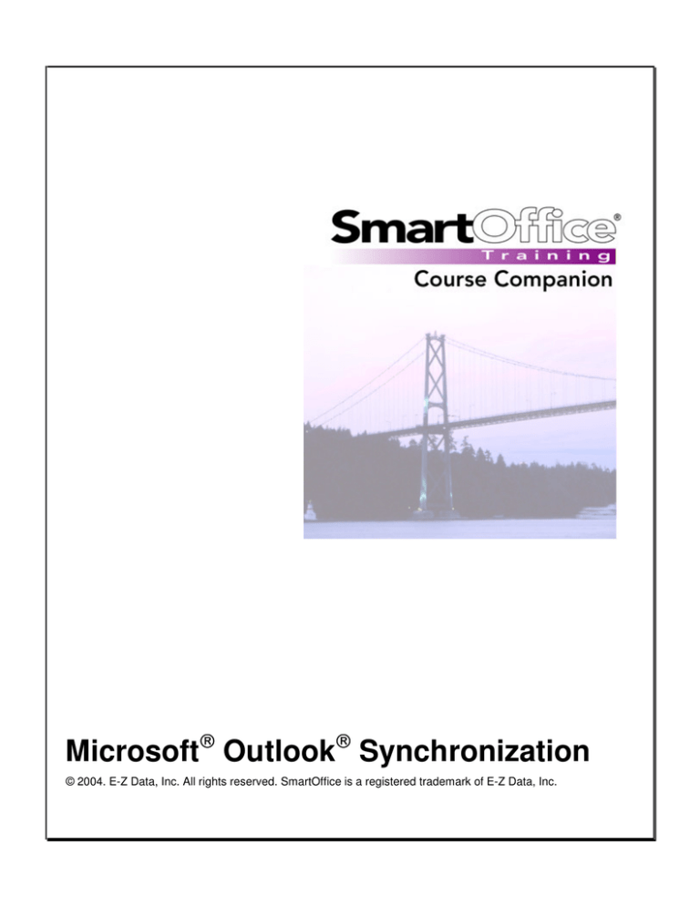 Microsoft Outlook Synchronization