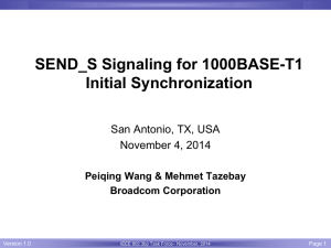 SEND_S Signaling for 1000BASE