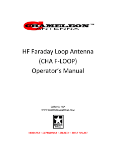 CHA F-LOOP - Chameleon Antenna