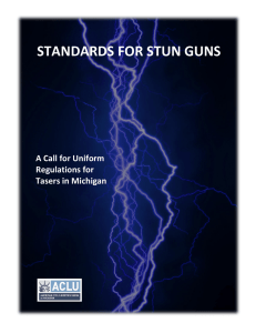 standards for stun guns