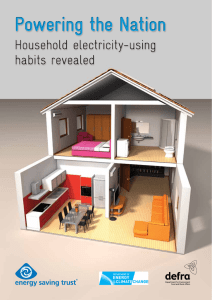 Powering the Nation - Energy Saving Trust