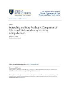 Storytelling and Story Reading: A Comparison of Effects