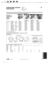 1P Configured Arktite   Heavy Duty Power Connectors