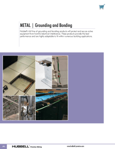 METAL | Grounding and Bonding