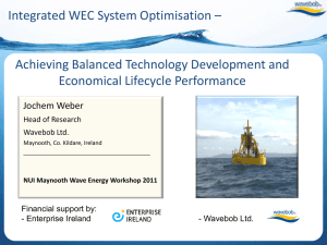 Integrated WEC System Optimisation – Achieving Balanced