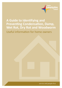 A Guide to Identifying and Preventing Condensation, Damp, Wet Rot