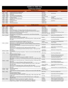 NAMRC-MSEC Daily Schedule.xlsx