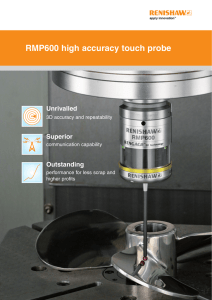 RMP600 high accuracy touch probe