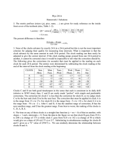 Phys 201A Homework 1 Solutions 2. The metric prefixes (micro (μ