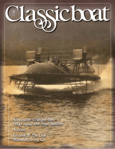 Alexander Graham Bell (1847-1922) the Boat Builder
