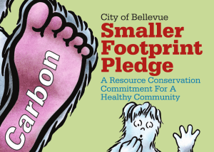Smaller Footprint Pledge