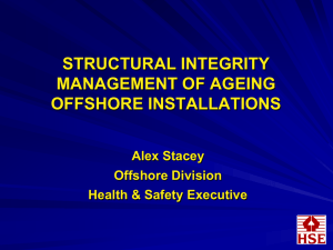 Structural integrity management of ageing offshore installations