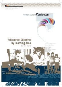 by Learning Area - NZ Curriculum Online