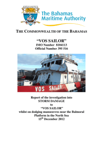 vos sailor - The Bahamas Maritime Authority