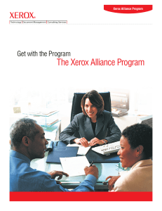 Xerox Business Partner Program Brochure