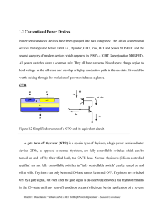 1.2 Conventional Power Devices