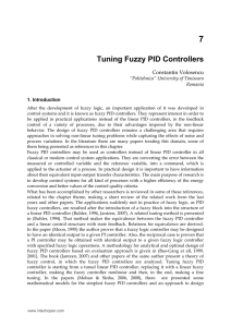 Tuning Fuzzy PID Controllers