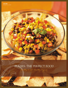 Pulses: The Perfect Food - NDSU Agriculture