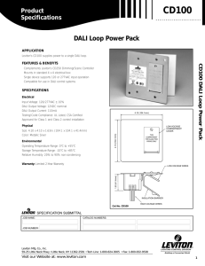 DALI Loop Power Pack