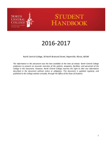 Student Handbook - North Central College