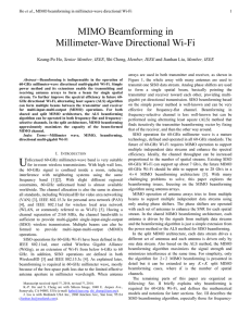 MIMO Beamforming in Millimeter-Wave Directional Wi-Fi