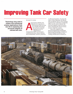 Improving Tank Car Safety - Southwest Research Institute