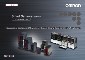 ZS Series - OMRON Industrial Automation