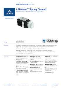 LEDsmart +™ Rotary Dimmer