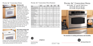 Precise Air™ Convection Ovens - Products