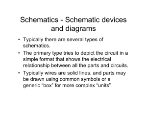 Schematics - Schematic devices and diagrams